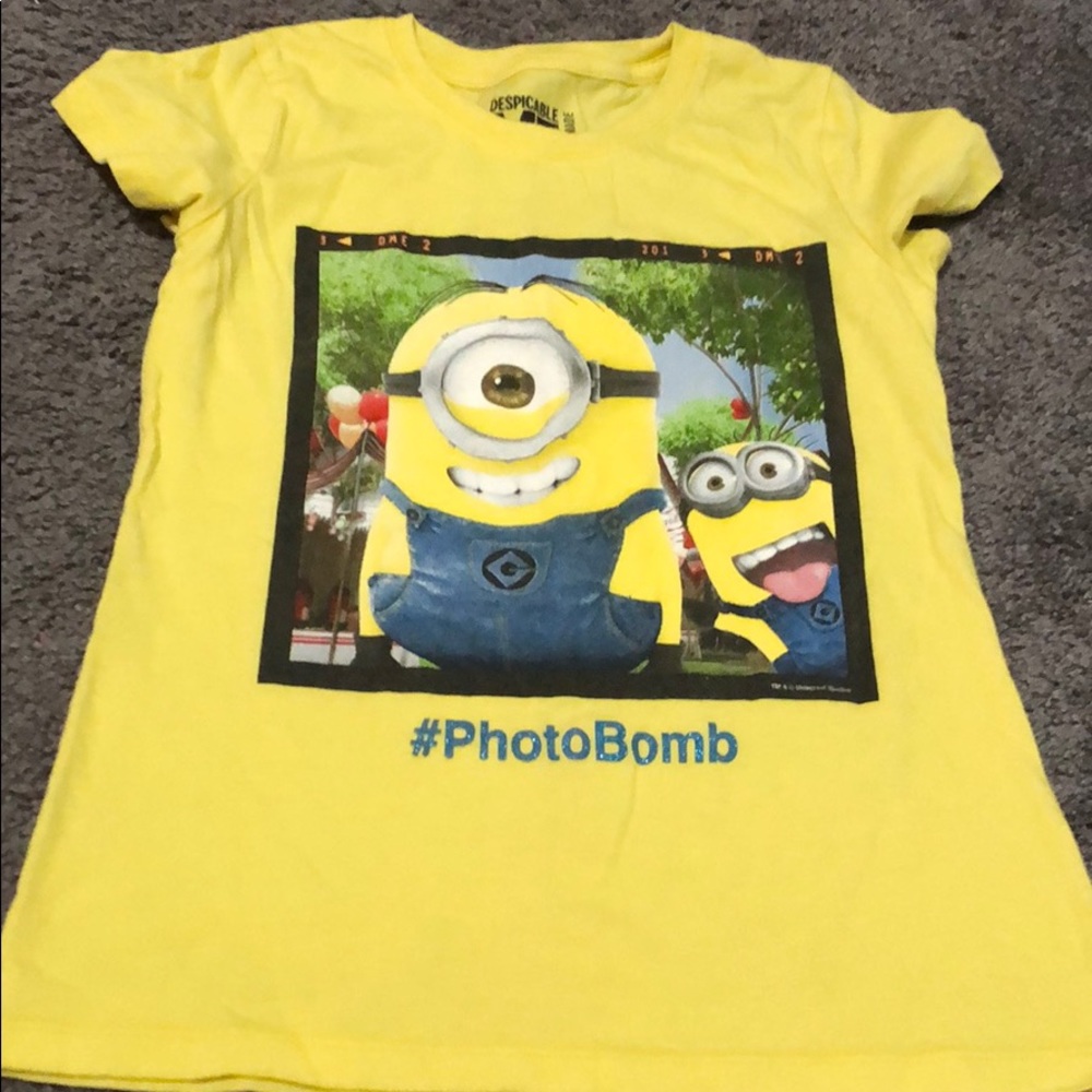 Yellow tee